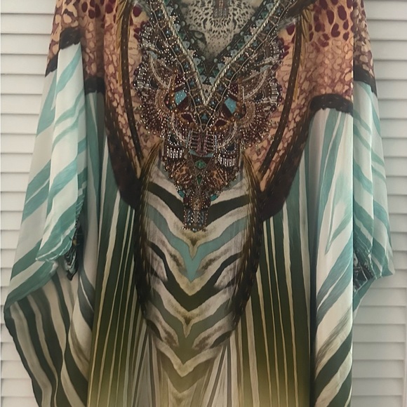 Camilla, Short Kaftan With Cuff - Picture 7 of 9